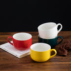 Large Marbled Mug — kitchen decor, view 3