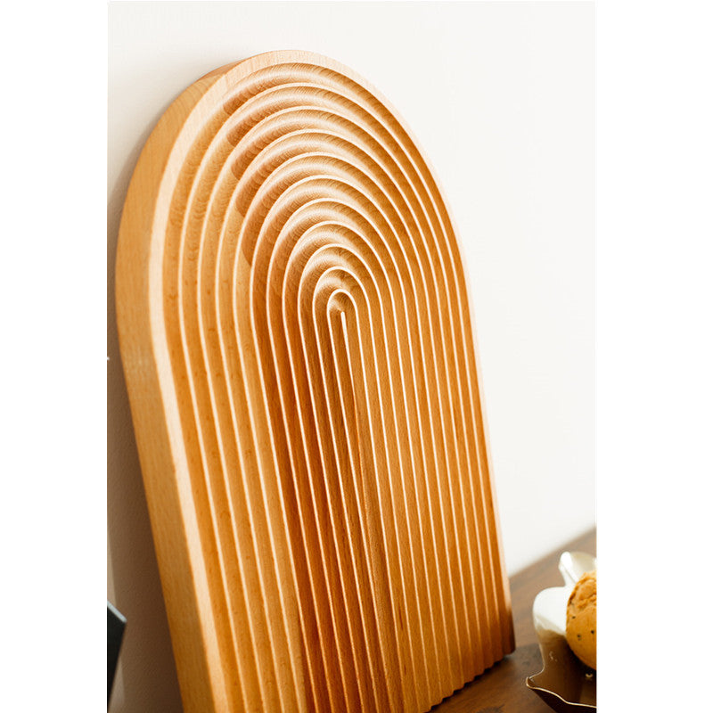 Arched Wooden Tray — decorative tray, view 1