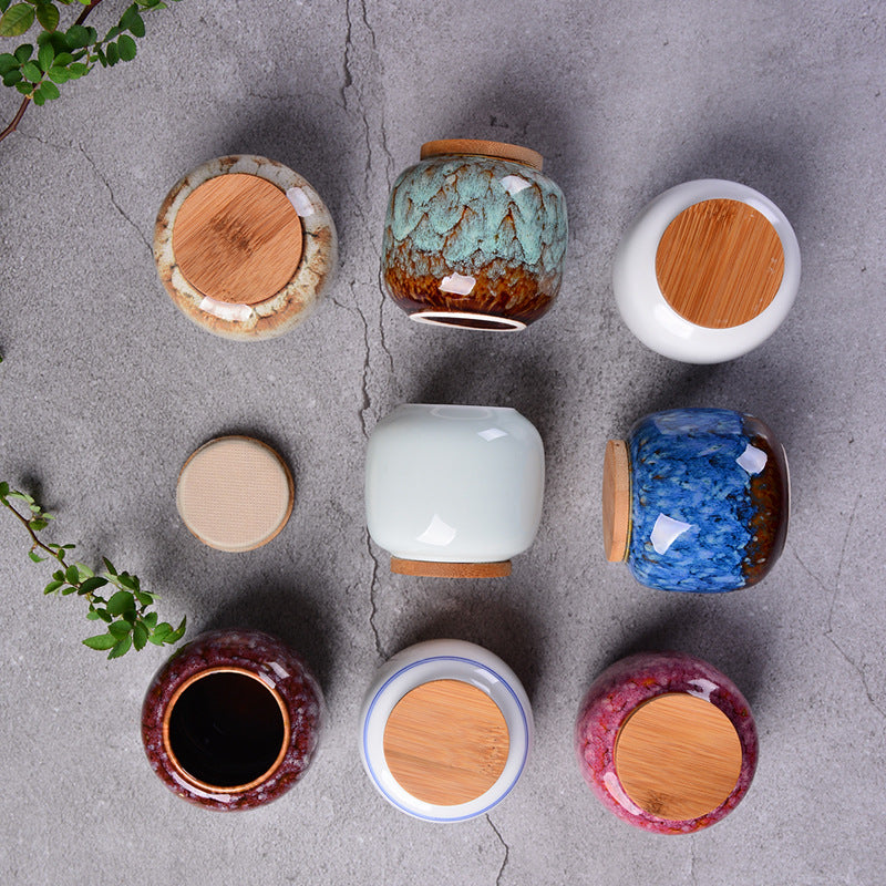 Sealed Ceramic Canister — kitchen decor, view 3