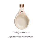 Rabbit Ear Saucers — decorative tray, view 7