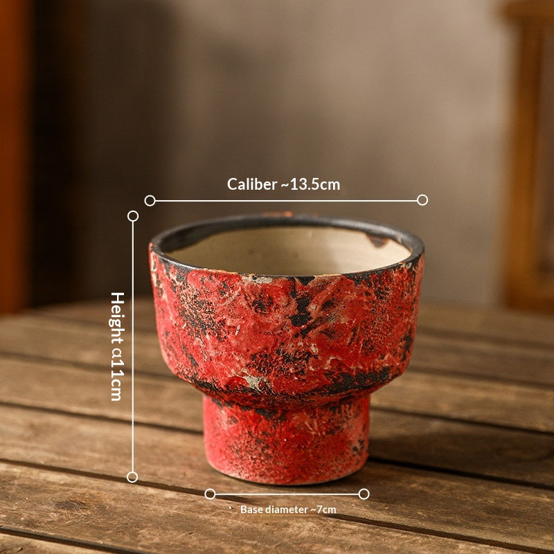 Handmade Ceramic Planter — desk decor, view 6