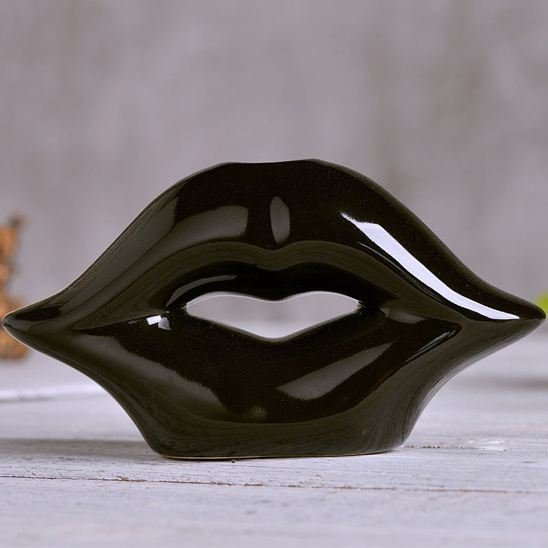 Ceramic Lip Vase