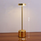 Slim Metal Cordless Lamp, table lamp, view 1