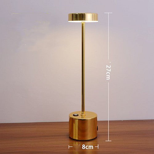 Slim Metal Cordless Lamp, table lamp, view 1