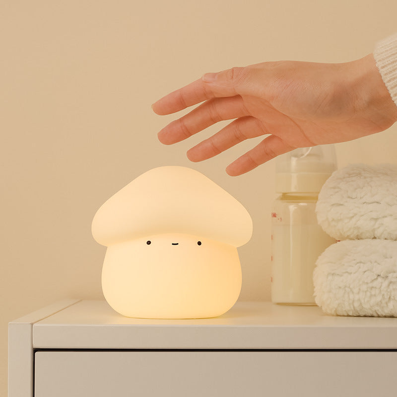 Silicone Mushroom Night Light — food-grade silicone lighting decor, view 7