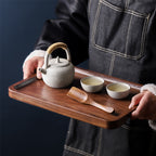 Walnut Serving Tray — solid wood trays decor, view 10