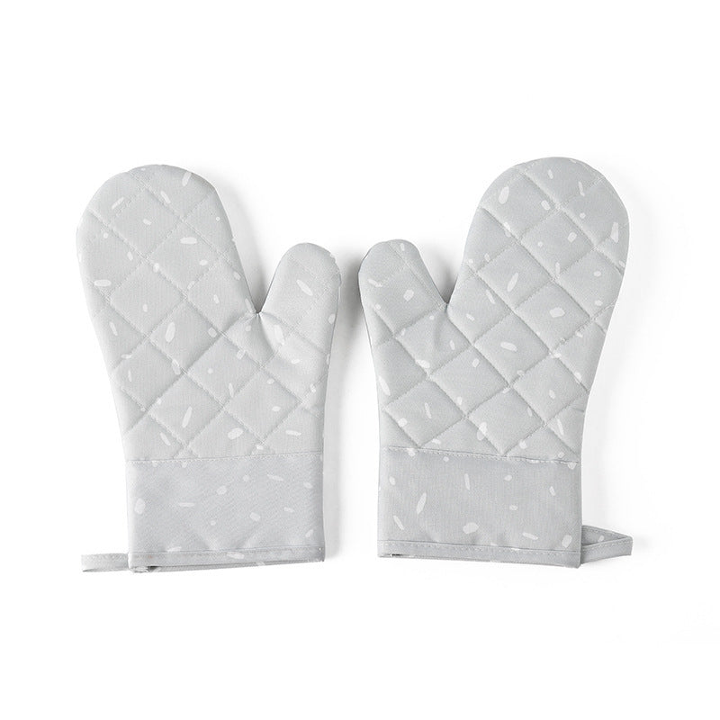 Quilted Cotton Oven Gloves, kitchen decor, view 2