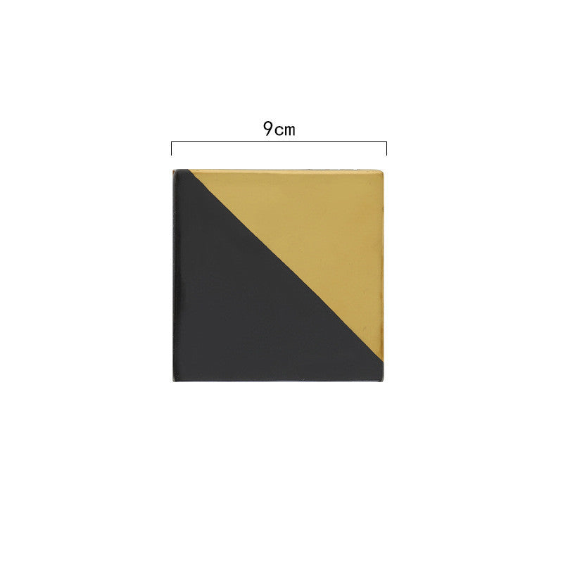Black and Gold Coasters