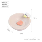 Cats on the Rim — incense holder, view 1
