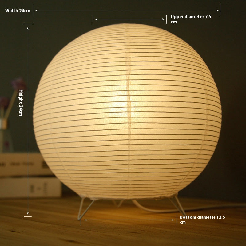 Rice Paper Lantern Lamp, table lamp, view 2