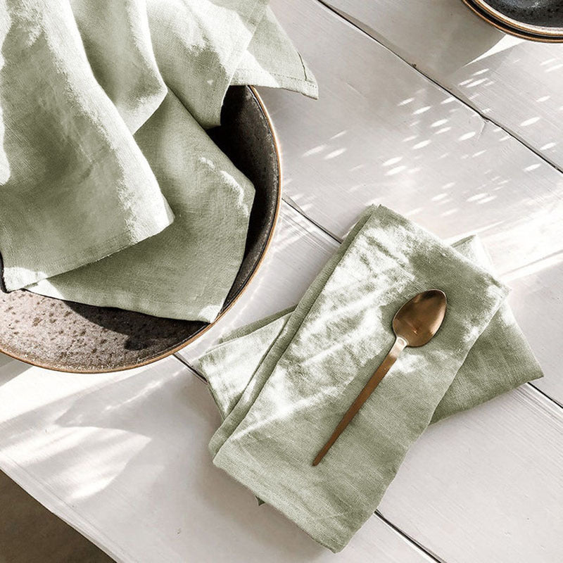 Stonewashed Linen Napkins