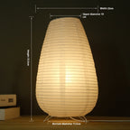 Rice Paper Lantern Lamp, table lamp, view 1