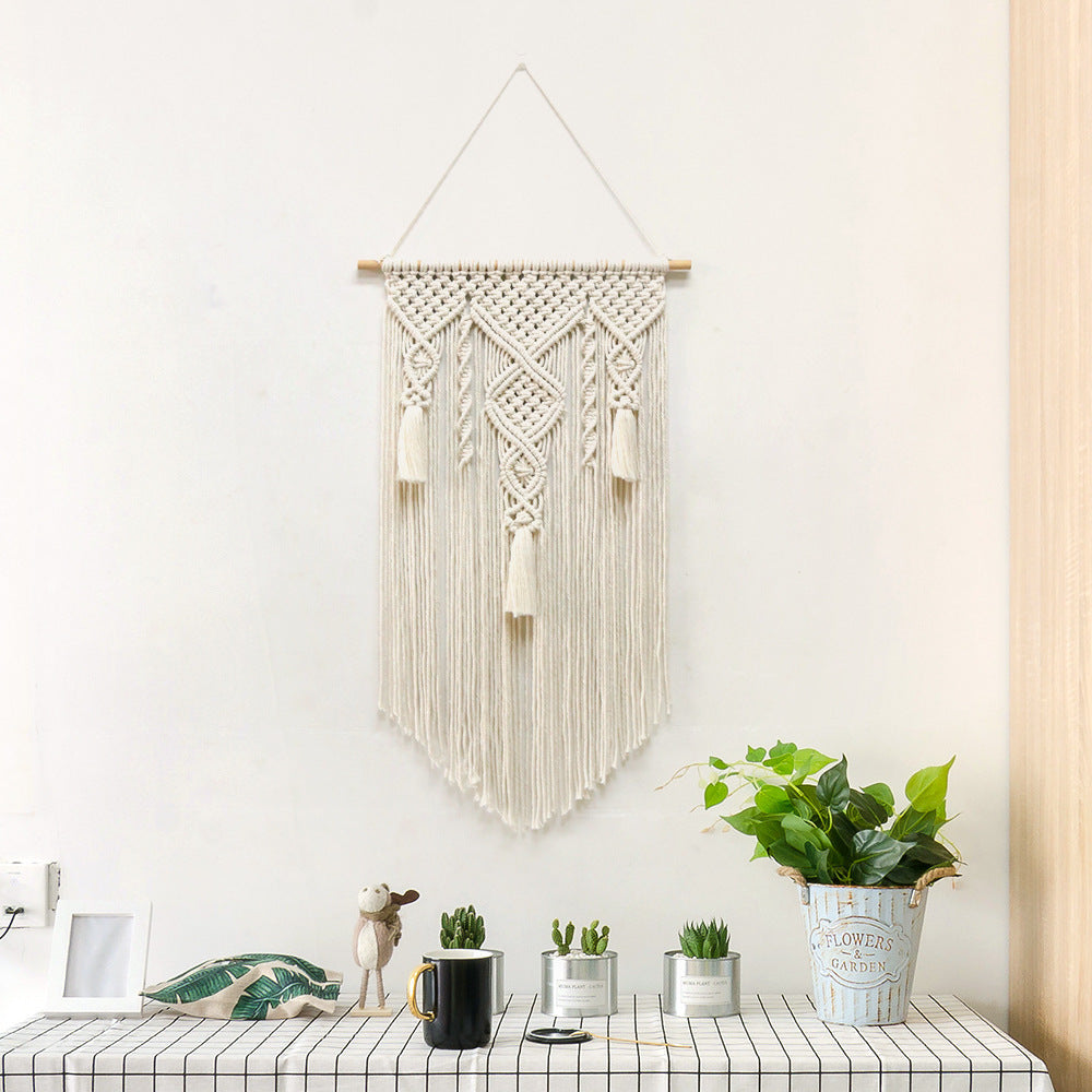 Woven Cotton Wall Tapestry — woven cotton wall decor, view 5