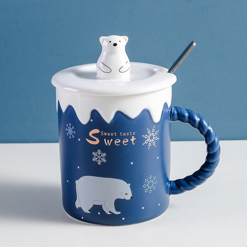 Polar Bear Mug — kitchen decor, view 5