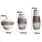 Vintage Ceramic Vase — glazed ceramic vases decor, view 2