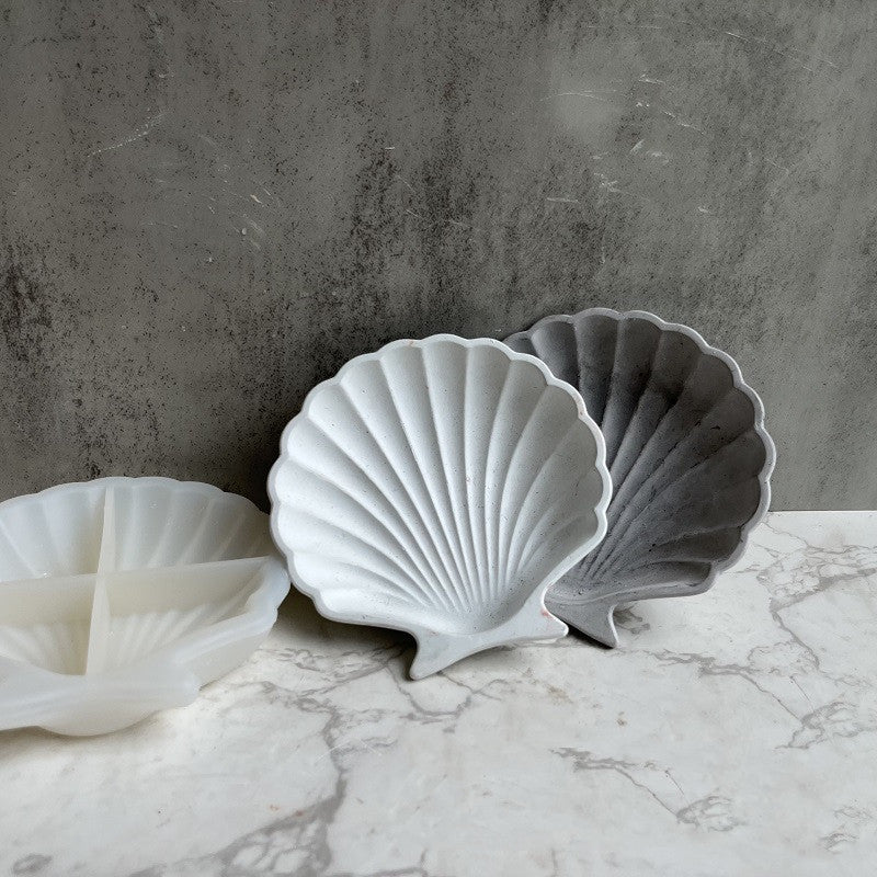 Scalloped Shell Dish — trays decor, view 4
