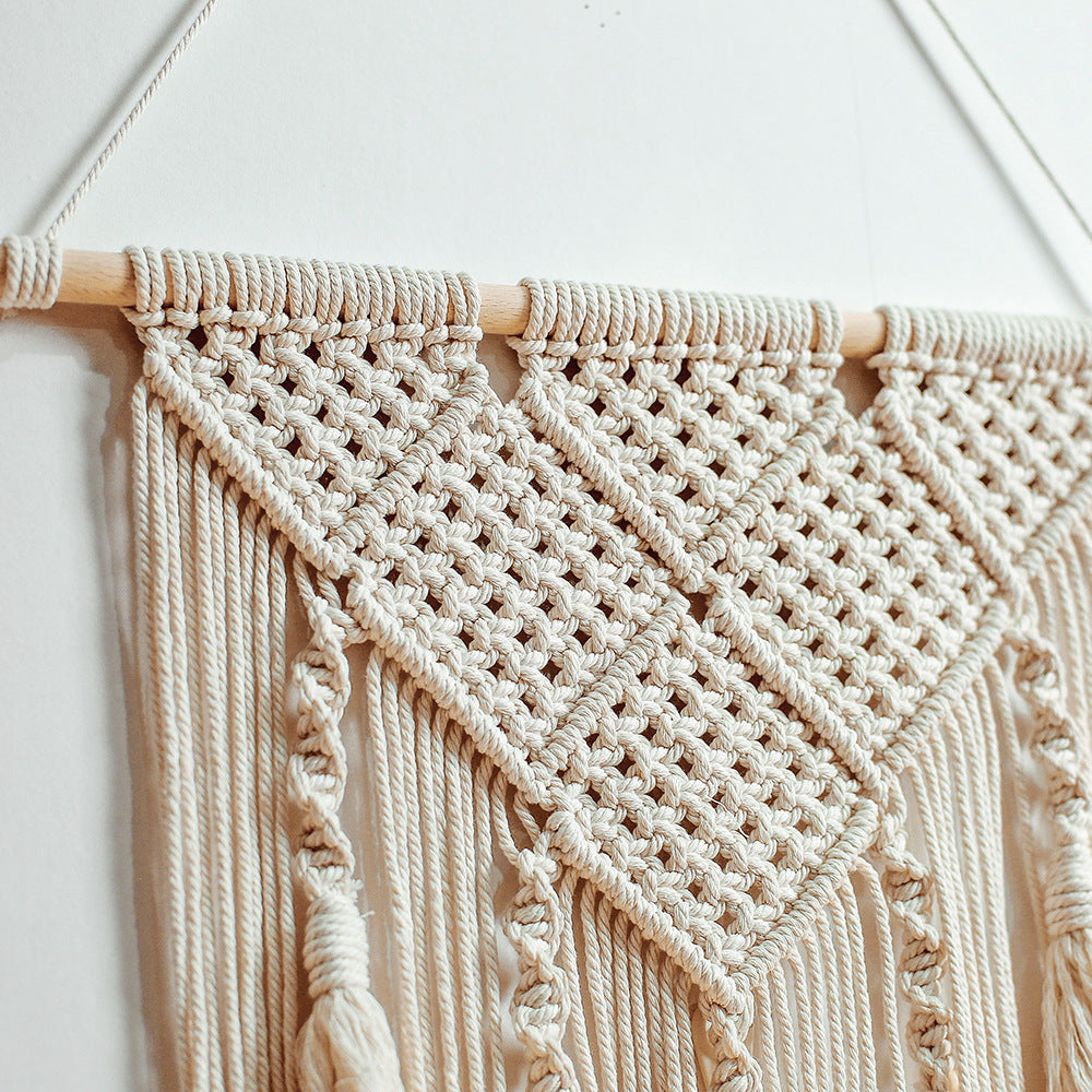 Knotted Cotton Wall Panel — wall decor, view 1