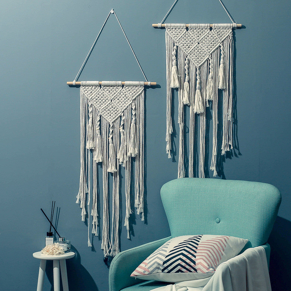 Knotted Cotton Wall Panel — wall decor, view 3