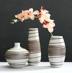 Vintage Ceramic Vase — glazed ceramic vases decor, view 6