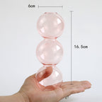 Stacked Bubble Glass Vase — vases decor, view 2