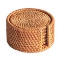 Rattan Trivet Set — kitchen decor, view 2