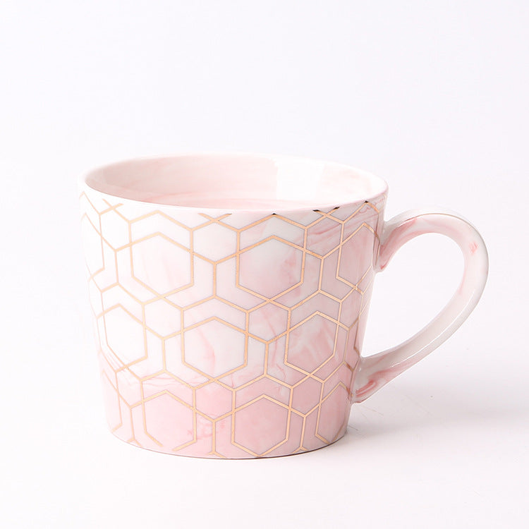 Faceted Ceramic Mug