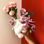 Anatomical Heart Wall Vase — glazed ceramic vases decor, view 1