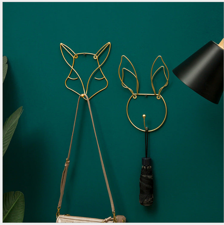 Brass Animal Hooks — wall decor, view 5