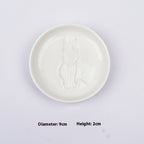 Cat Relief Dishes — decorative tray, view 6