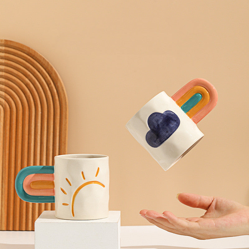 Sunrise Gradient Mug — kitchen decor, view 1