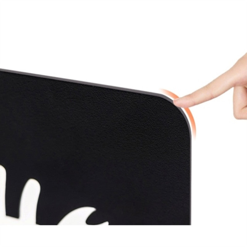 Minimal Metal Bookends — powder-coated metal desk decor, view 1