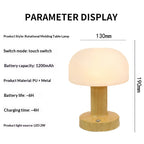 Domed Bedside Lamp — lighting decor, view 5