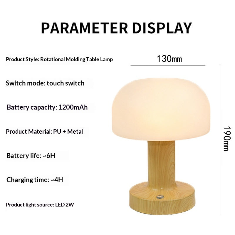 Domed Bedside Lamp — lighting decor, view 5