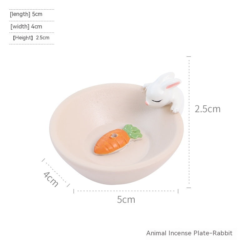 Cats on the Rim — incense holder, view 4