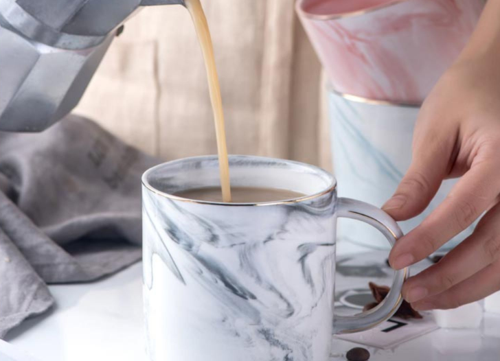 Wide Breakfast Mug — kitchen decor, view 4