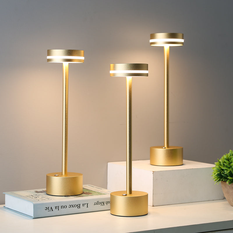 Slim Metal Cordless Lamp, lighting decor, view 6