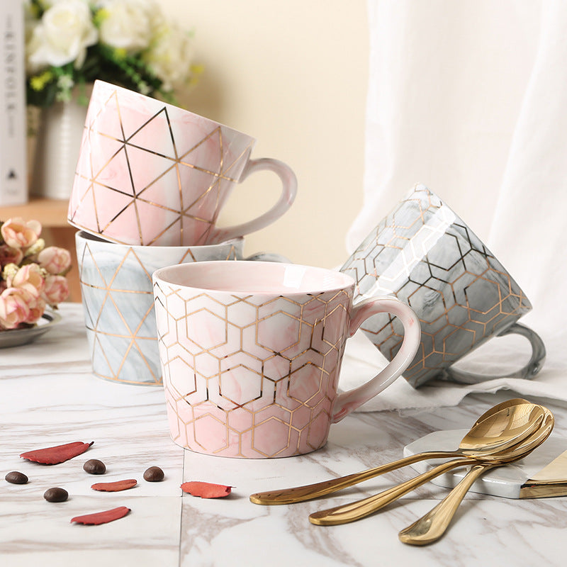 Faceted Ceramic Mug — kitchen decor, view 2