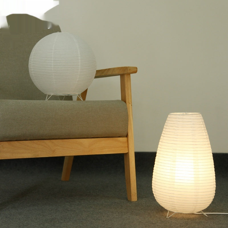 Rice Paper Lantern Lamp, lighting decor, view 5