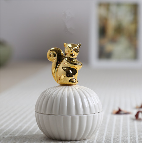 Animal-Lidded Jars — decorative sculpture, view 1