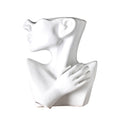 Portrait Ceramic Vase — glazed ceramic vases decor, view 5