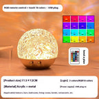 Water Ripple Projector Lamp — moulded plastic lighting decor, view 4