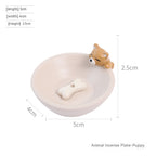 Cats on the Rim — incense holder, view 5