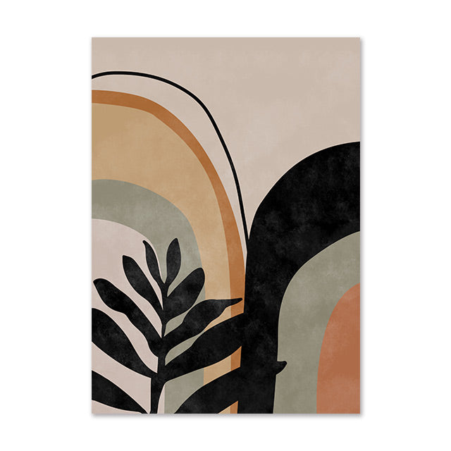 Line Art Figure Print Set — printed canvas wall decor, view 4