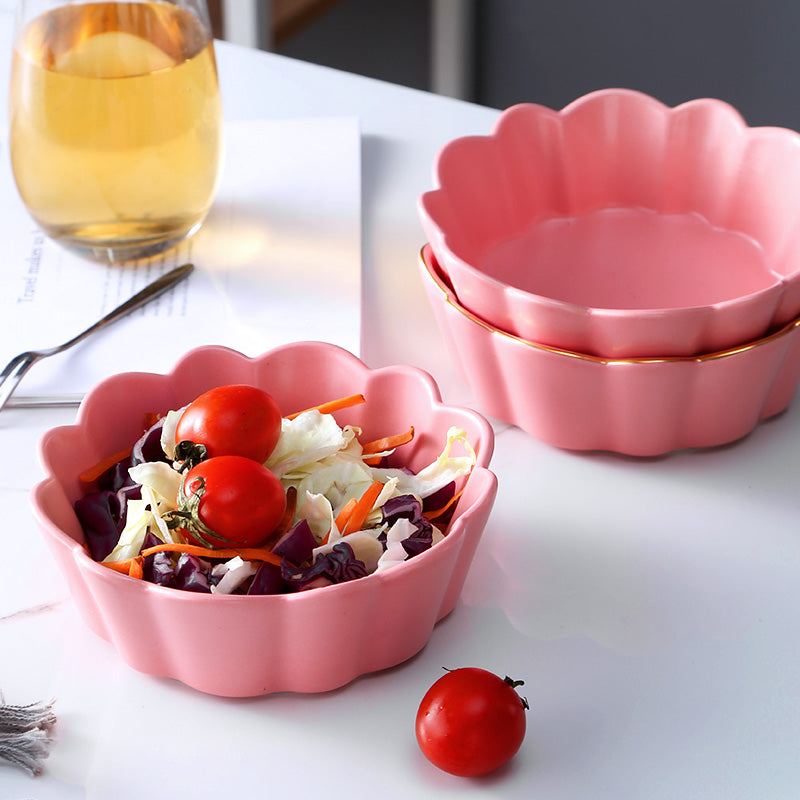 Scalloped Serving Bowl — kitchen decor, view 4