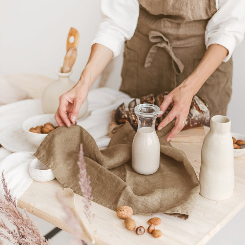 Hanging Linen Tea Towel