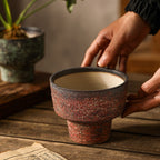 Handmade Ceramic Planter — desk decor, view 4