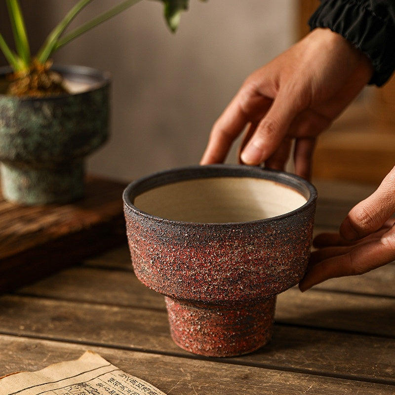 Handmade Ceramic Planter — desk decor, view 4