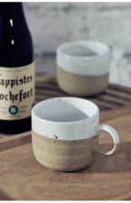 Two-Tone Stoneware Cup — kitchen decor, view 6