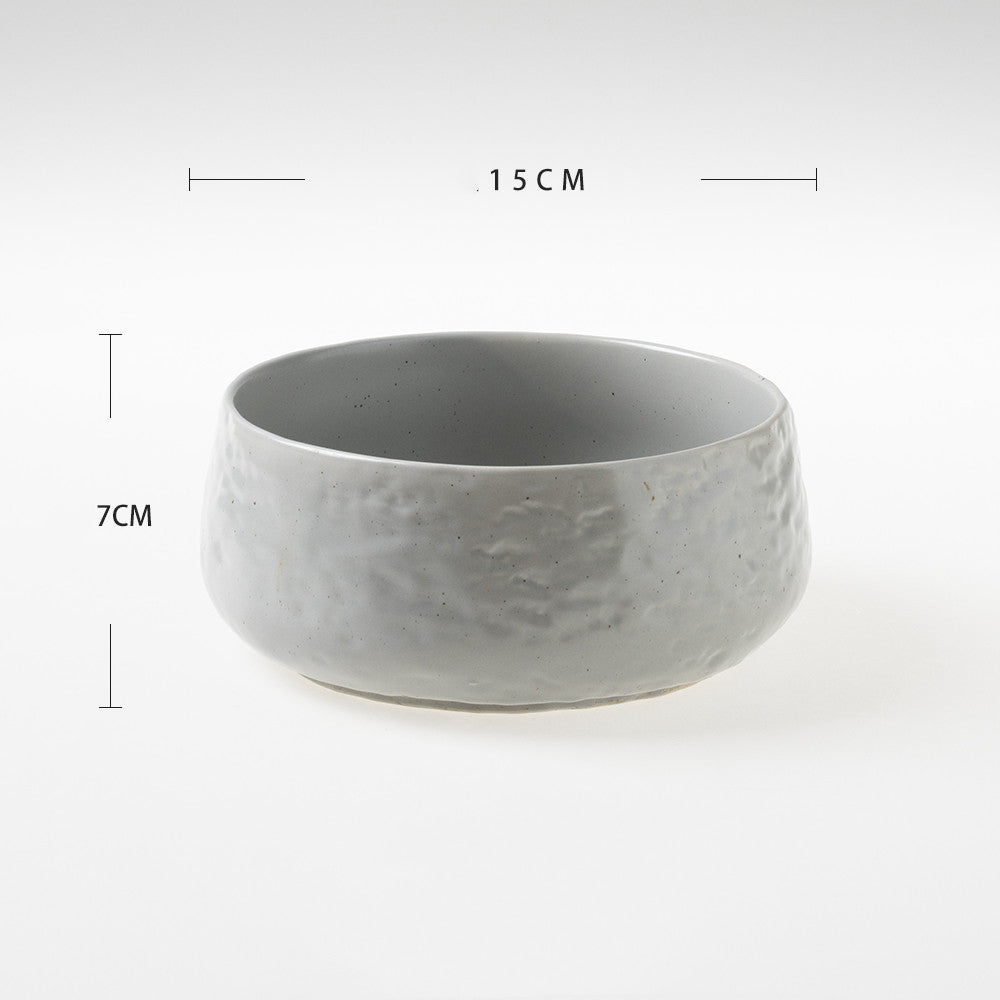 Rippled Stoneware Bowl — kitchen decor, view 6