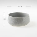 Rippled Stoneware Bowl — kitchen decor, view 6